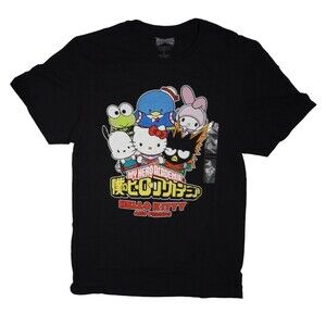 NWT My Hero Academia X Sanrio Licensed Hello Kitty Tee Shirt Sz Small